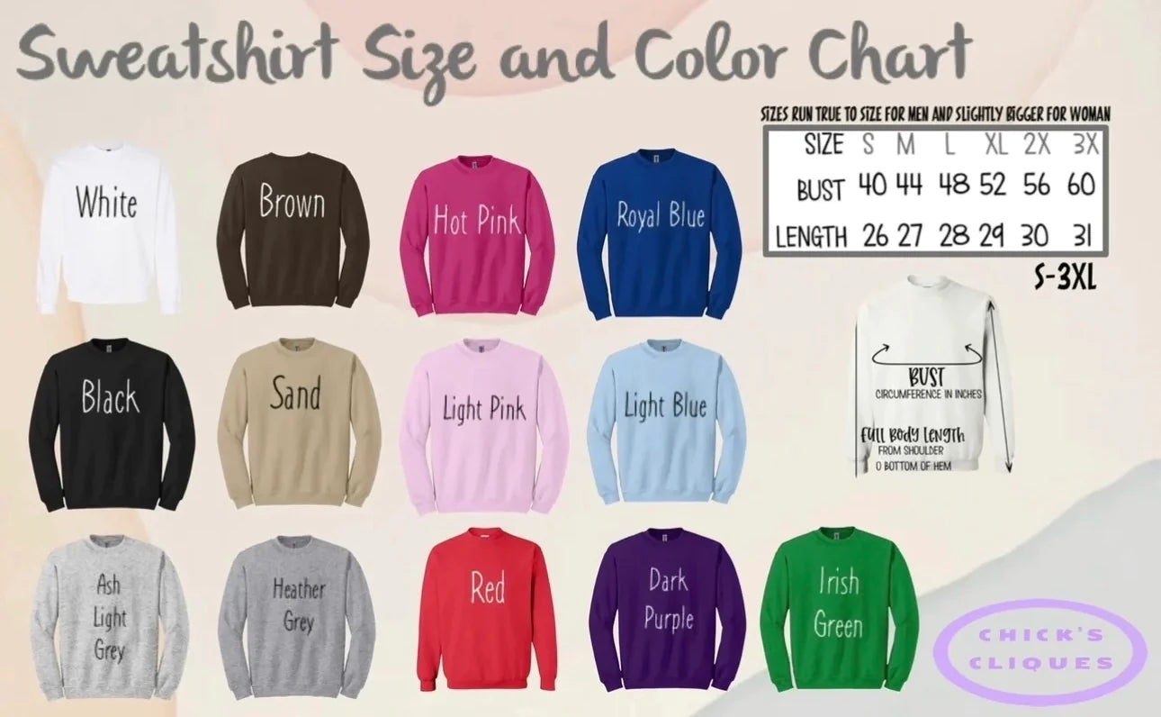 PPGs Buttercup x Check Snowflake With Sleeeve Christmas Embroidery Crewneck Sweatshirt