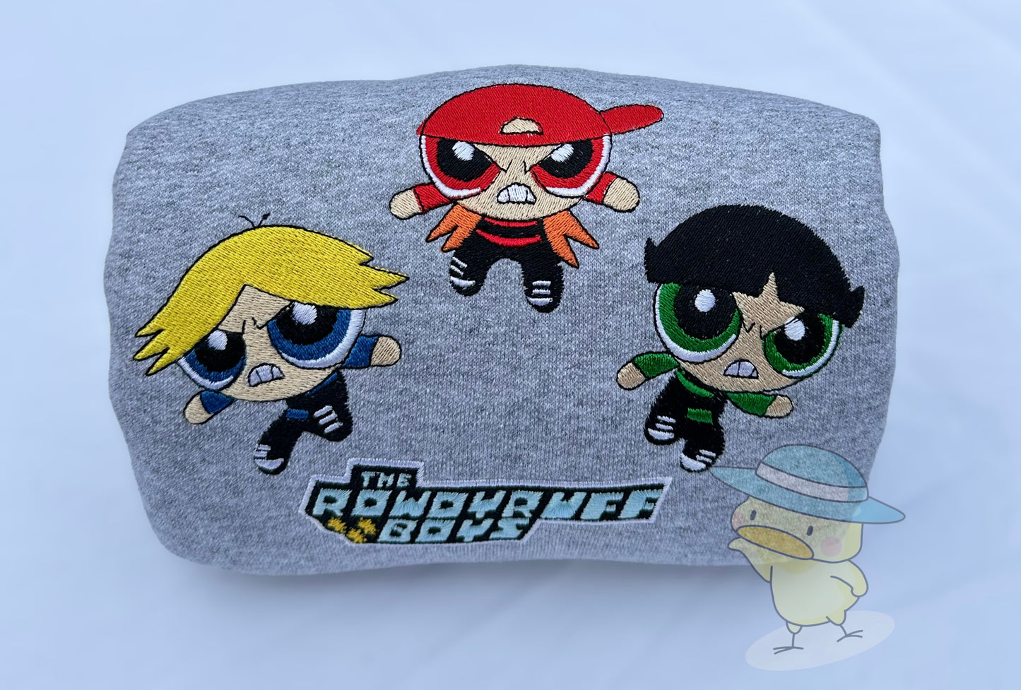 PPGs x The Rowdyruff Boys Embroidery Crewneck Sweatshirt