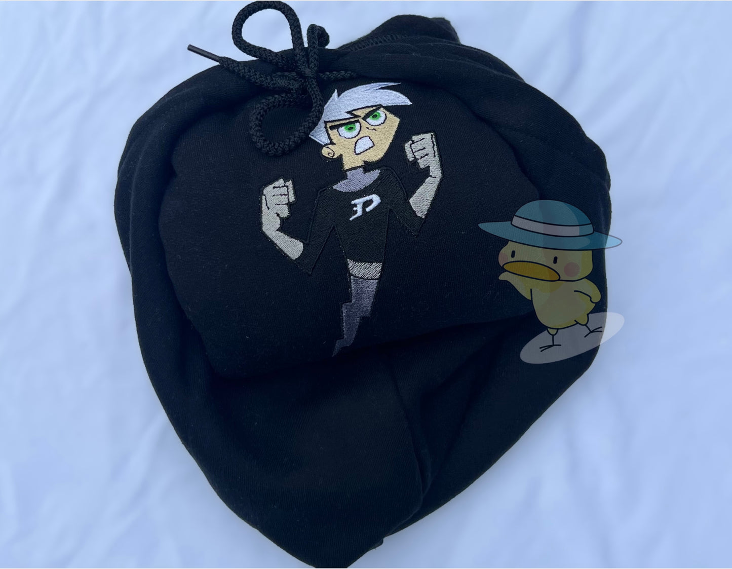 Ghost Animation 8x10 Embroidery Crewneck Sweatshirt