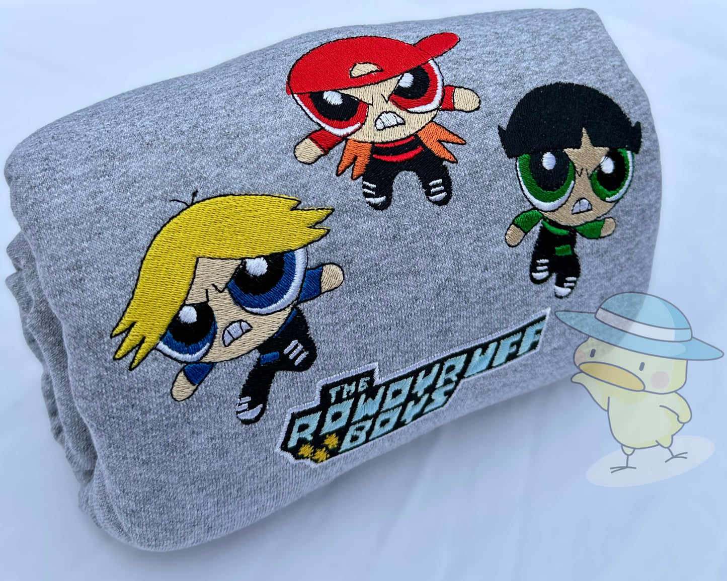 PPGs x The Rowdyruff Boys Embroidery Crewneck Sweatshirt