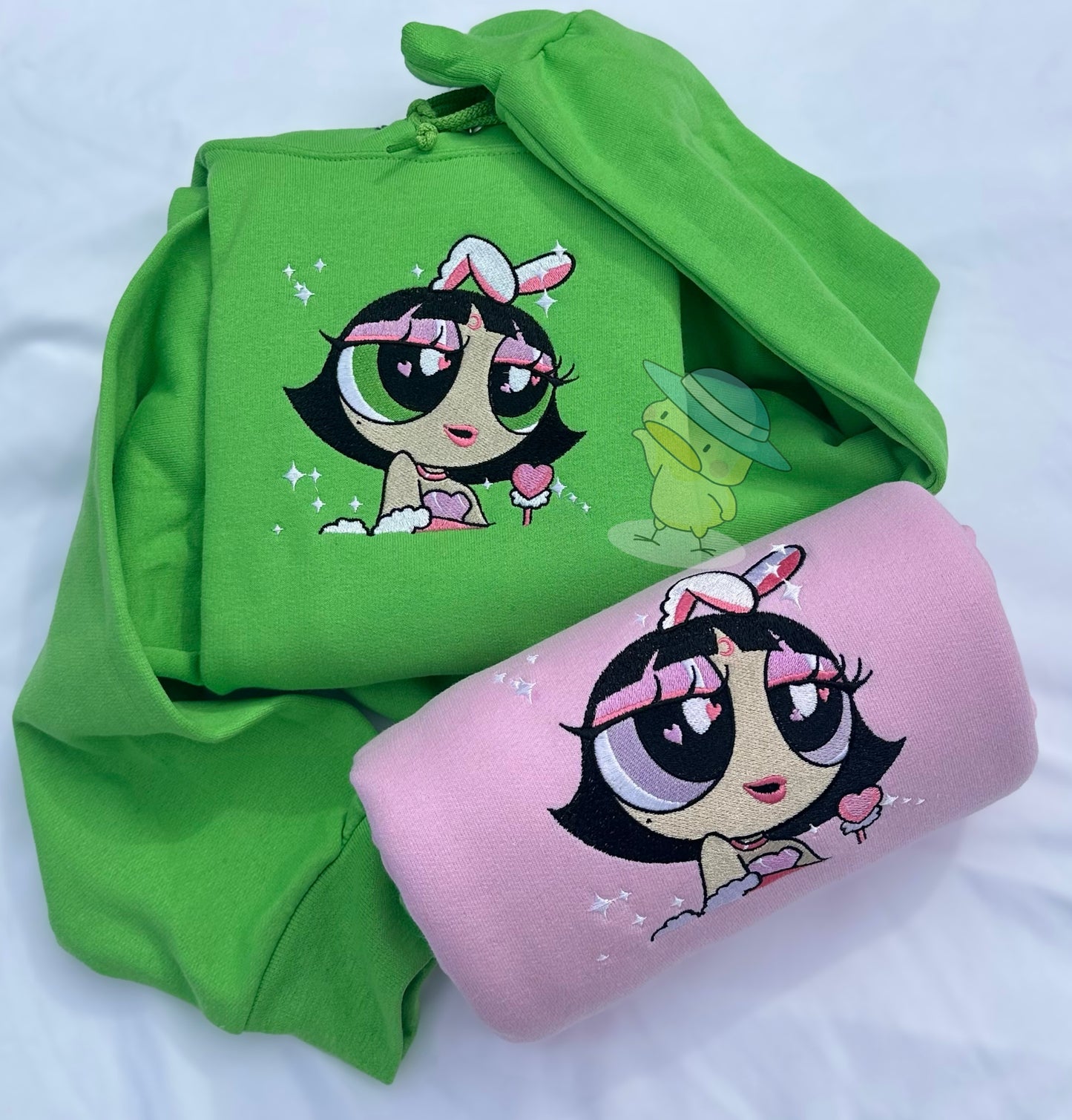 PPG x Bunny Embroidery Crewneck Sweatshirt