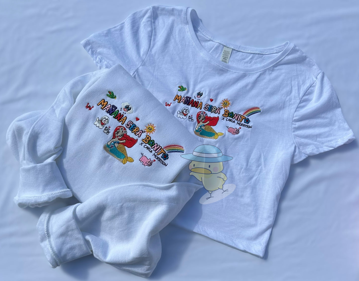 Mañana Será Bonito x Carla Morrison Embroidery Crewneck Sweatshirt