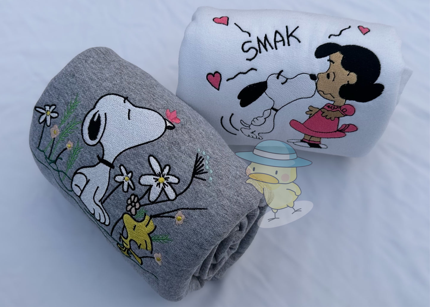 Lucy Smak Valentines Embroidery Crewneck Sweatshirt