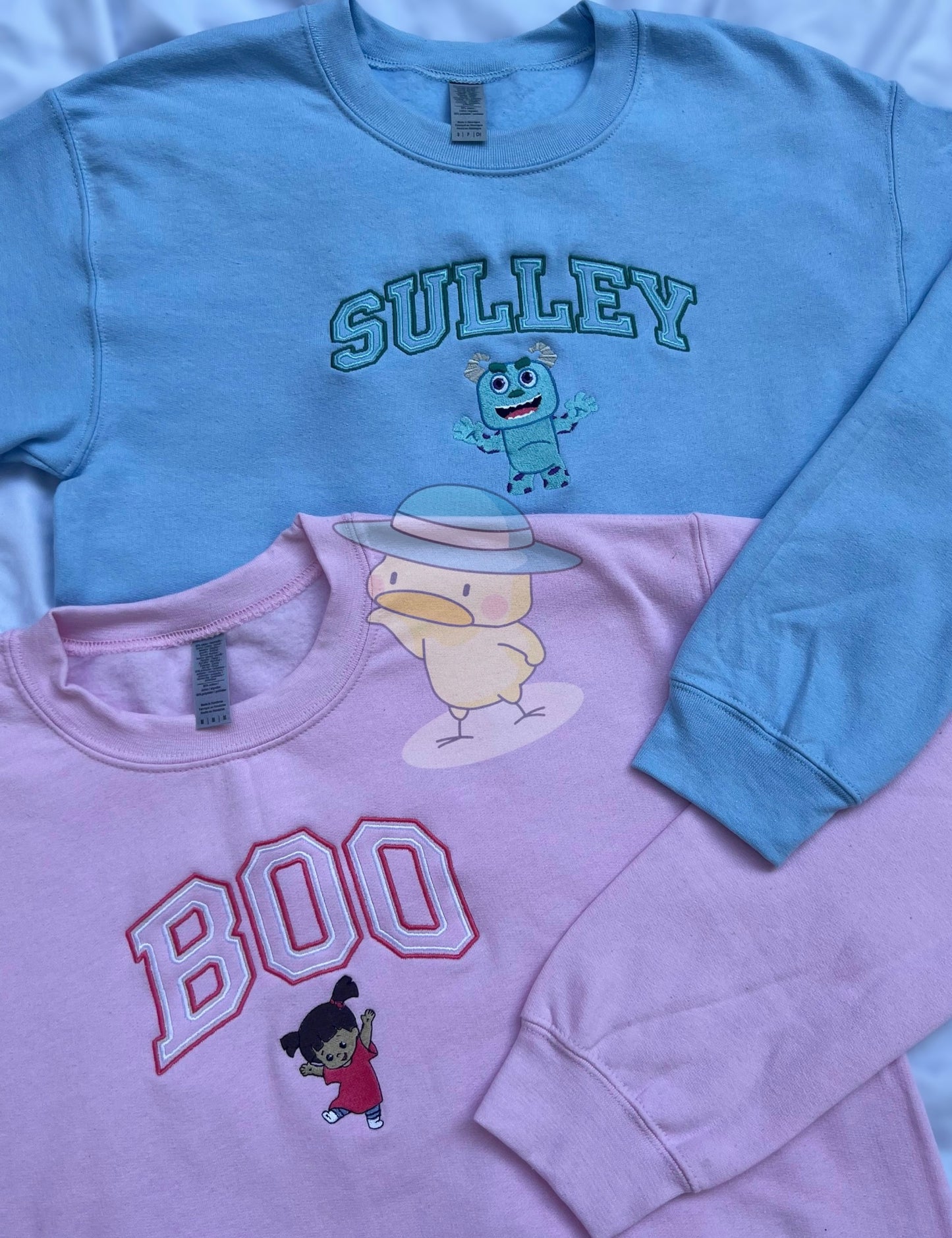 Sulley Outline 8x10 Embroidery Crewneck Sweatshirt