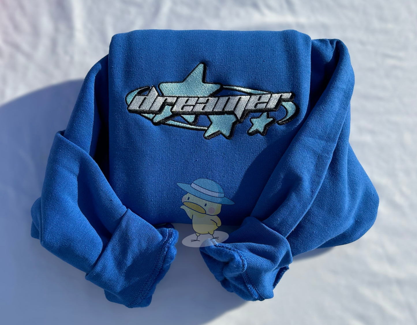 Dreamer Stars Y2K Embroidery Crewneck Sweatshirt