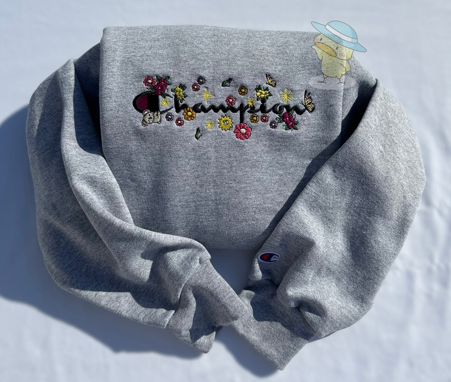 Koala Stars Y2K Champion Embroidery Crewneck Sweatshirt