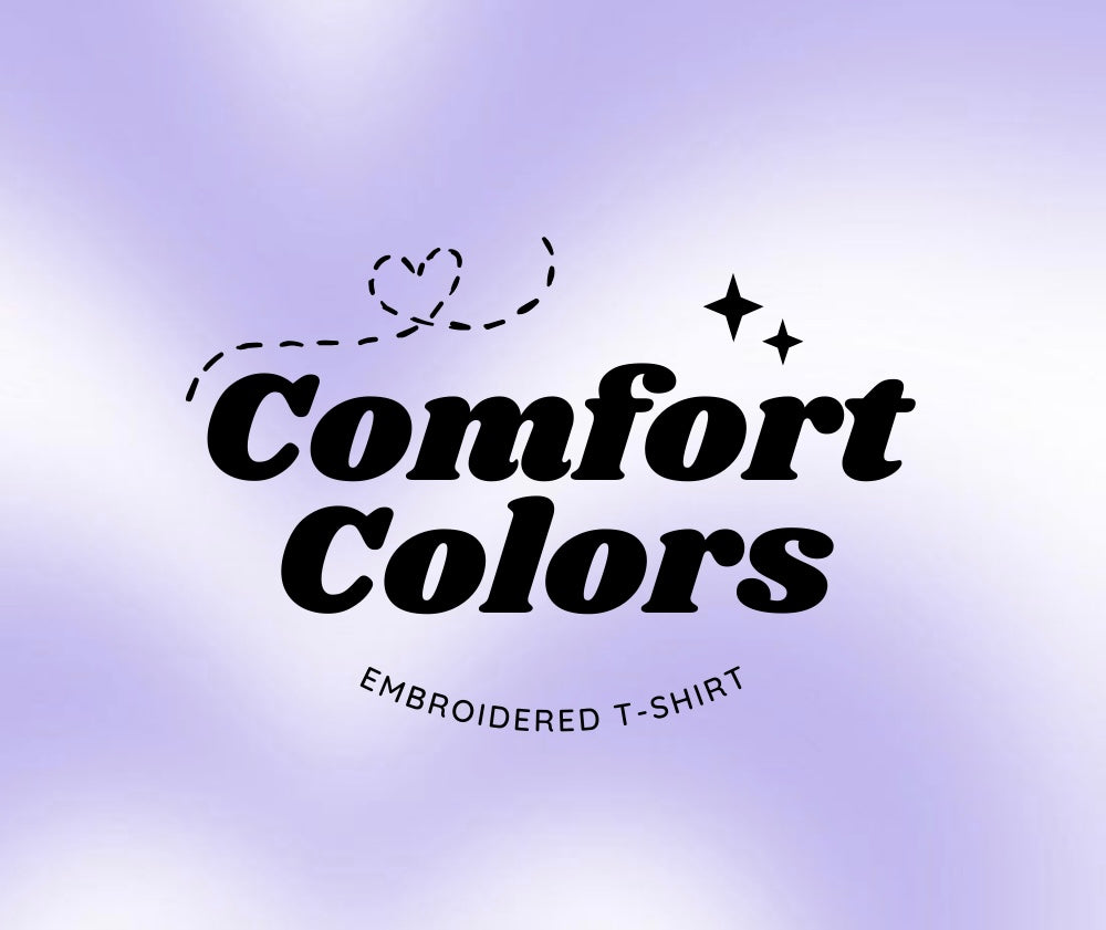 Embroidered Comfort Colors T-Shirt