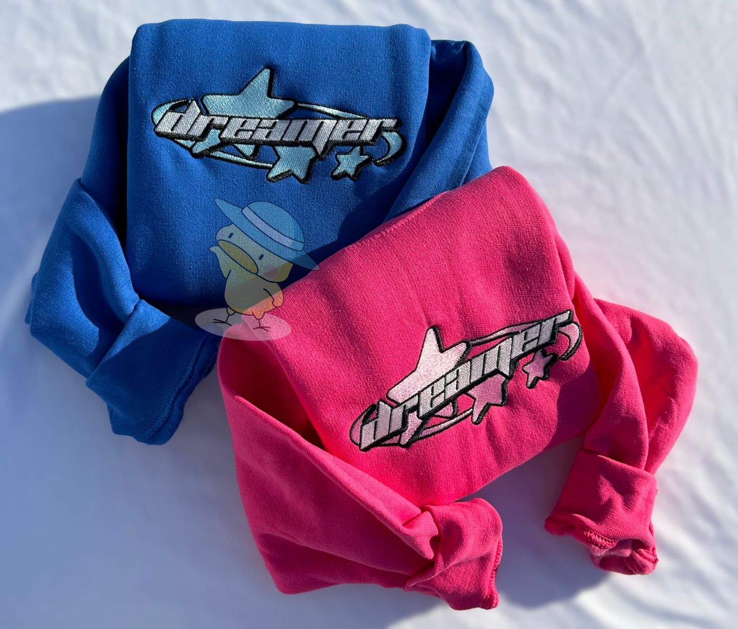 Dreamer Stars Y2K Embroidery Crewneck Sweatshirt