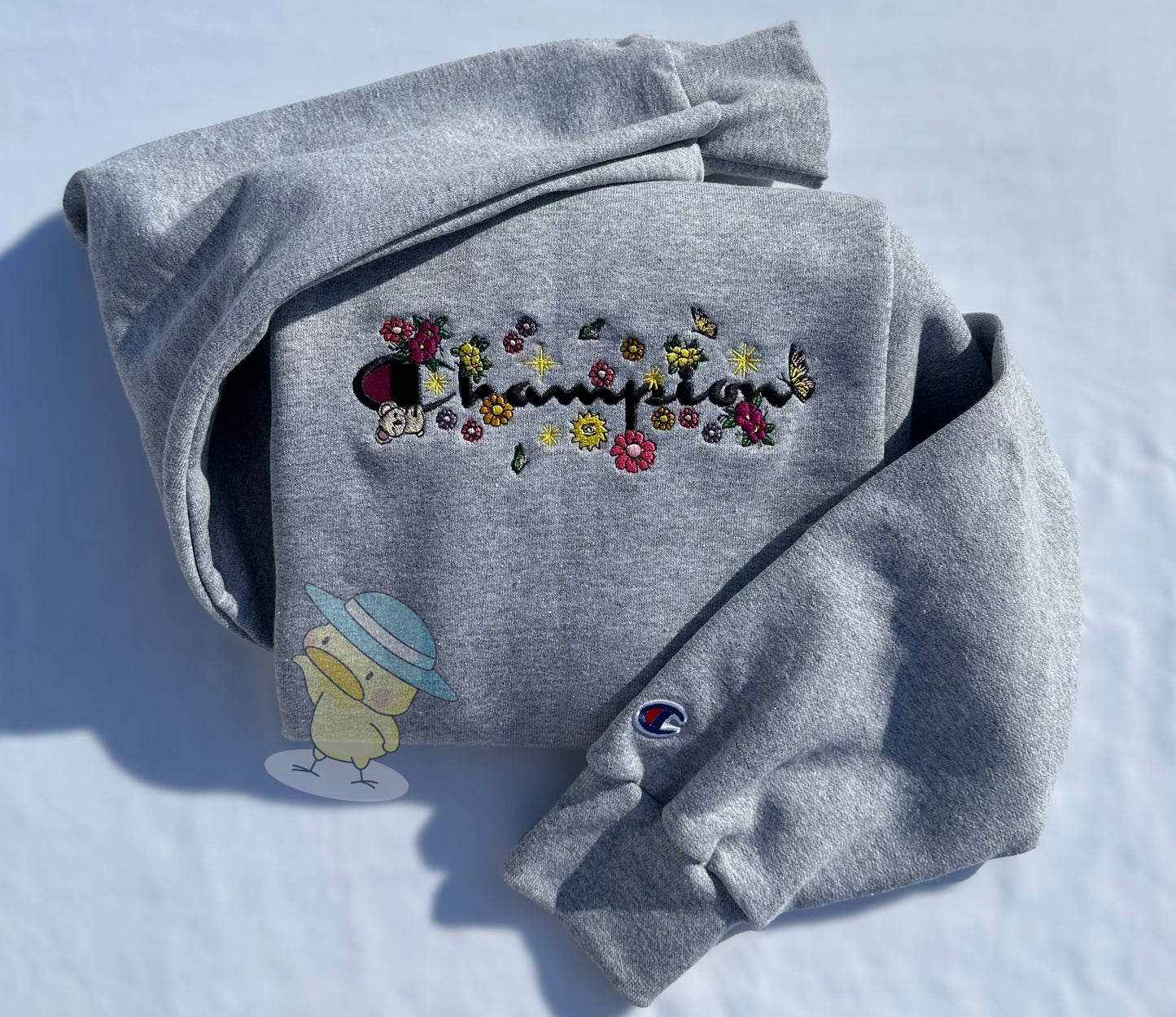 Koala Stars Y2K Champion Embroidery Crewneck Sweatshirt