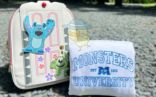 Monsters University 8x10 Embroidery Crewneck Sweatshirt